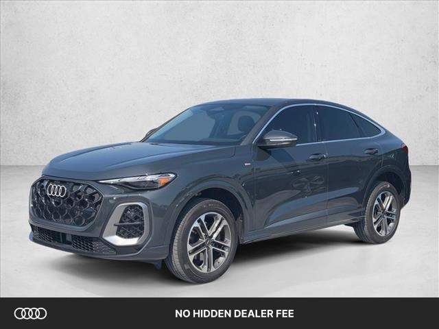 Tambora Gray Metallic 2025 Audi Q5 Sportback Sedan All-Wheel Drive Automatic