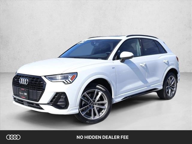 Glacier White Metallic 2025 Audi Q3 quattro Premium S Line 45 TFSI SUV / Crossover All-Wheel Drive Automatic