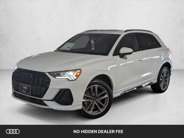 Glacier White Metallic 2025 Audi Q3 SUV / Crossover All-Wheel Drive Automatic