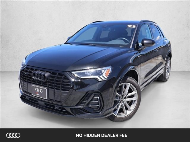 Black 2023 Audi Q3 quattro Premium S Line 45 TFSI SUV / Crossover All-Wheel Drive Automatic