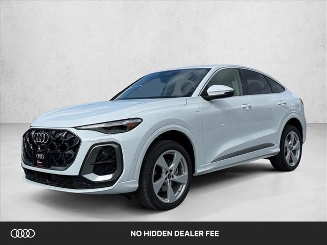 Glacier White Metallic 2026 Audi Q5 Sportback Sedan All-Wheel Drive Automatic