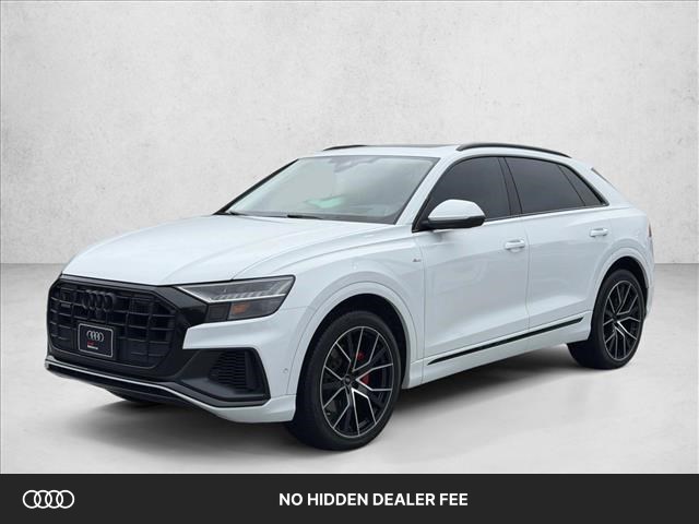 White 2022 Audi Q8 SUV / Crossover All-Wheel Drive Automatic