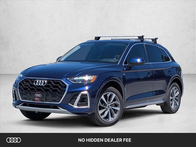 Blue 2022 Audi Q5 SUV / Crossover All-Wheel Drive Automatic