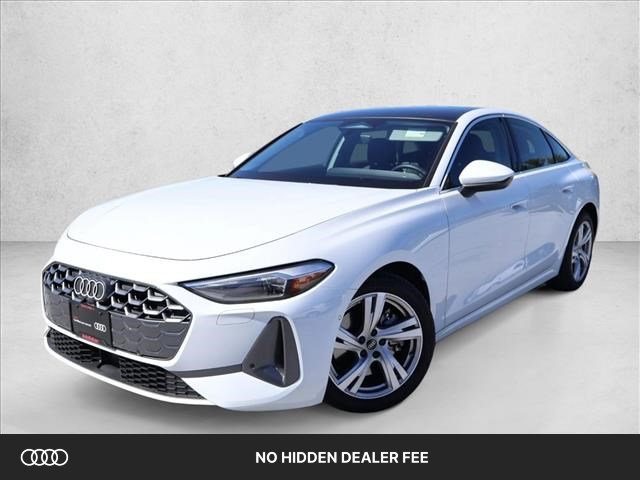 Glacier White Metallic 2025 Audi A5 quattro Premium Sedan Sedan All-Wheel Drive Automatic