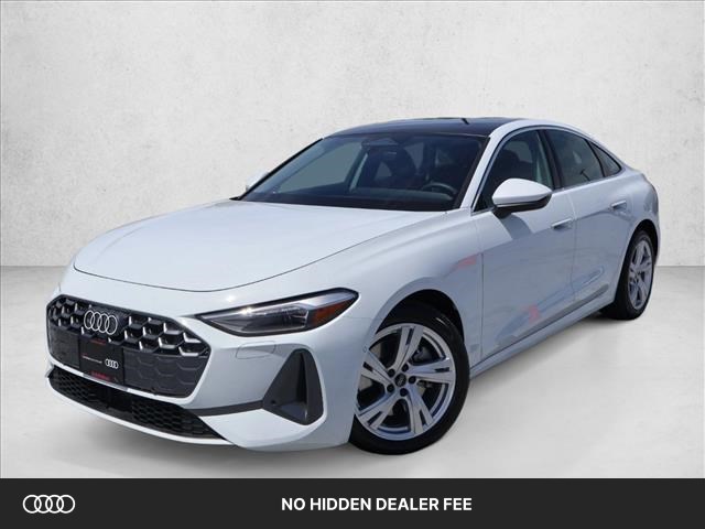 Glacier White Metallic 2025 Audi A5 Sedan All-Wheel Drive Automatic