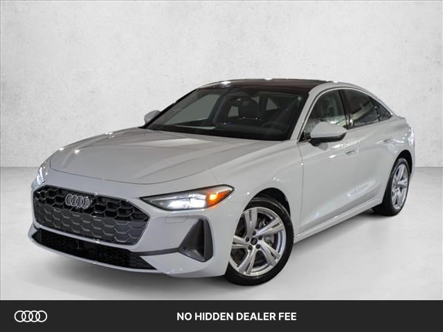 Glacier White Metallic 2025 Audi A5 Sedan All-Wheel Drive Automatic