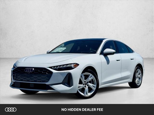 Glacier White Metallic 2025 Audi A5 Sedan All-Wheel Drive Automatic