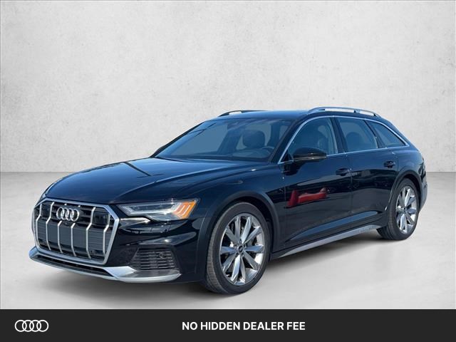 Mythos Black Metallic 2024 Audi A6 Allroad Wagon All-Wheel Drive Automatic
