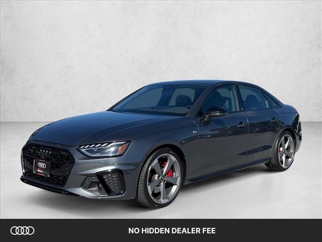 Daytona Gray Pearl Effect 2024 Audi A4 Sedan All-Wheel Drive Automatic