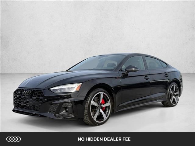Mythos Black Metallic 2023 Audi A5 Sportback Sedan All-Wheel Drive Automatic