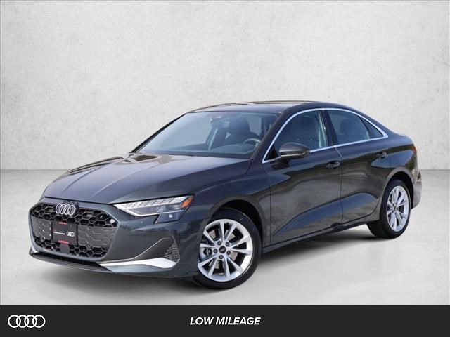 Manhattan Gray Metallic 2025 Audi A3 quattro Premium 40 TFSI Sedan All-Wheel Drive Automatic