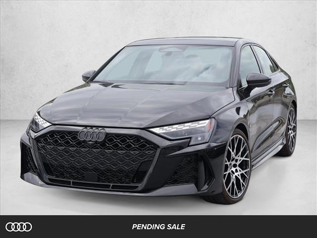 Mythos Black Metallic 2026 Audi RS 3 2.5T quattro Sedan All-Wheel Drive Automatic