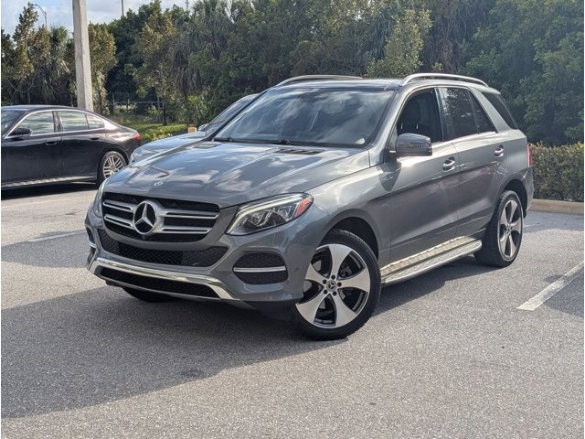 Gray (Selenite Grey Metallic) 2017 Mercedes-Benz GLE 350 SUV / Crossover Rear-Wheel Drive Automatic
