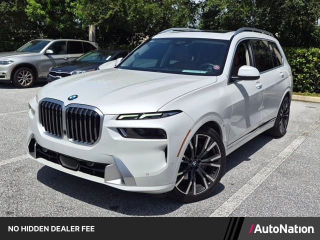 Mineral White Metallic 2024 BMW X7 SUV / Crossover All-Wheel Drive Automatic