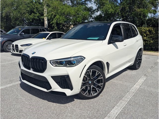Alpine White 2022 BMW X5 M AWD SUV / Crossover All-Wheel Drive Automatic