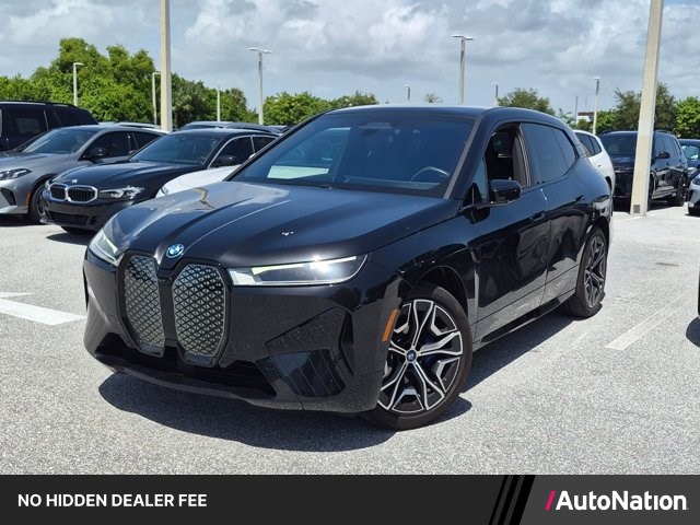 Black Sapphire Metallic 2024 BMW iX SUV / Crossover All-Wheel Drive Automatic