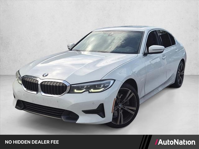 Alpine White 2022 BMW 3 Series Sedan Rear-Wheel Drive Automatic