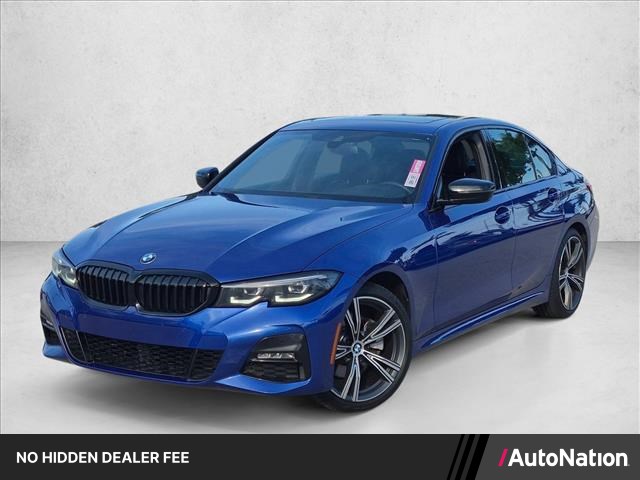 Portimao Blue Metallic 2022 BMW 3 Series Sedan All-Wheel Drive Automatic
