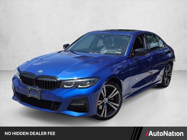 Portimao Blue Metallic 2022 BMW 3 Series Sedan All-Wheel Drive Automatic