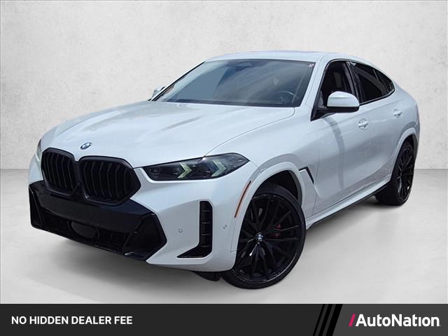 Mineral White Metallic 2025 BMW X6 SUV / Crossover All-Wheel Drive Automatic