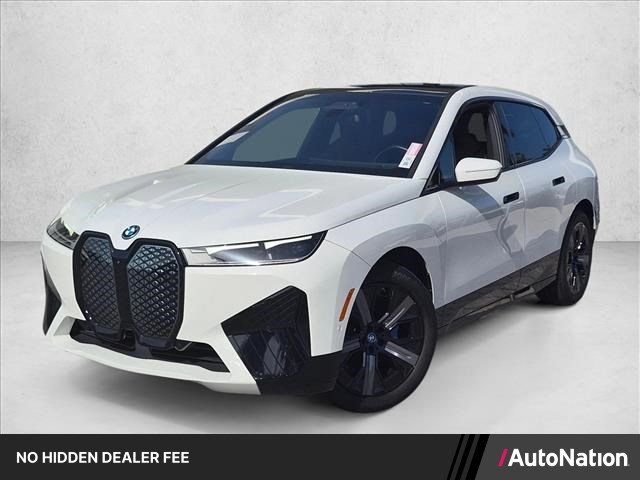 Alpine White 2024 BMW iX SUV / Crossover All-Wheel Drive Automatic