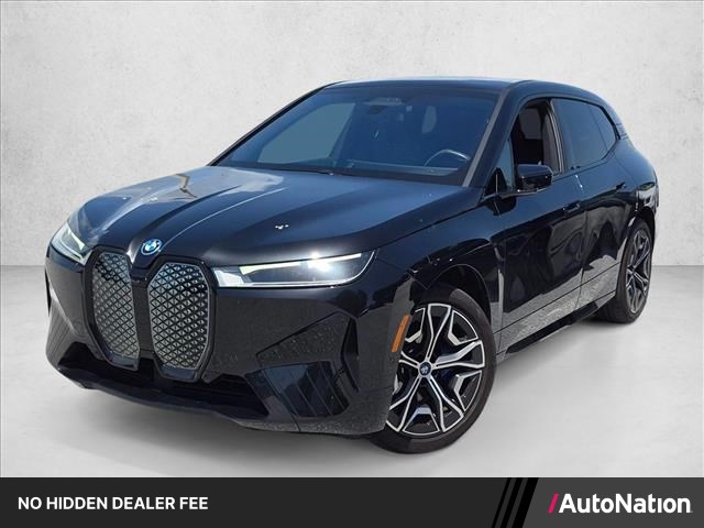 Black Sapphire Metallic 2024 BMW iX SUV / Crossover All-Wheel Drive Automatic