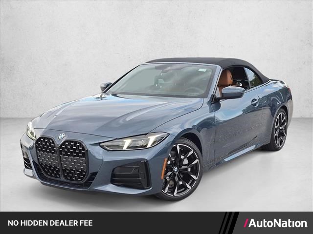 Arctic Race Blue Metallic 2027 BMW 4 Series Convertible Rear-Wheel Drive Automatic