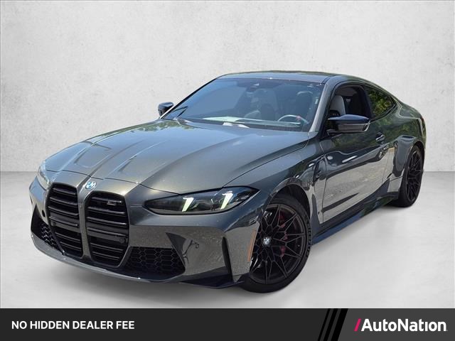 Gray (Dravit Grey Metallic) 2025 BMW M4 Coupe All-Wheel Drive Automatic