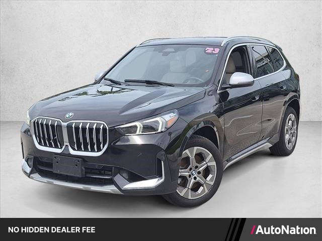 Jet Black 2023 BMW X1 SUV / Crossover All-Wheel Drive 7-Speed Automatic