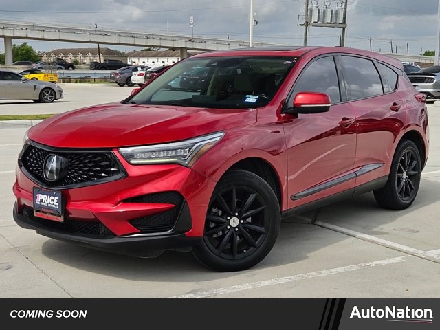 Red 2021 Acura RDX FWD SUV / Crossover Front-Wheel Drive Automatic