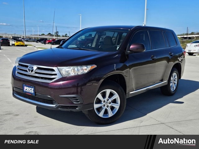 Red (Sizzling Crimson Mica) 2012 Toyota Highlander SUV / Crossover Automatic