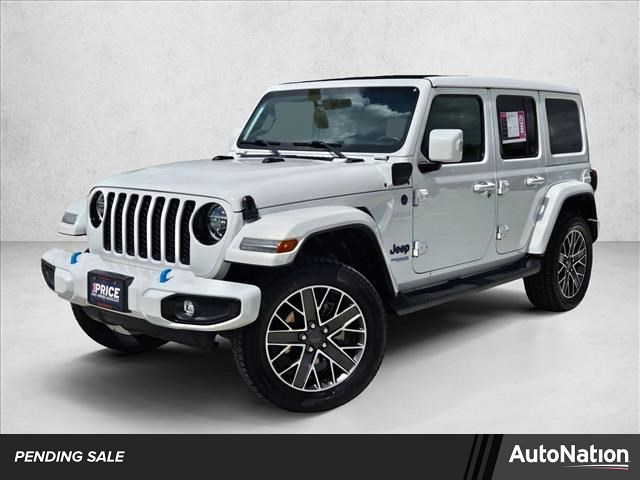 Bright White Clearcoat 2022 Jeep Wrangler 4xe High Altitude 4WD SUV / Crossover Four-Wheel Drive 8-Speed Automatic