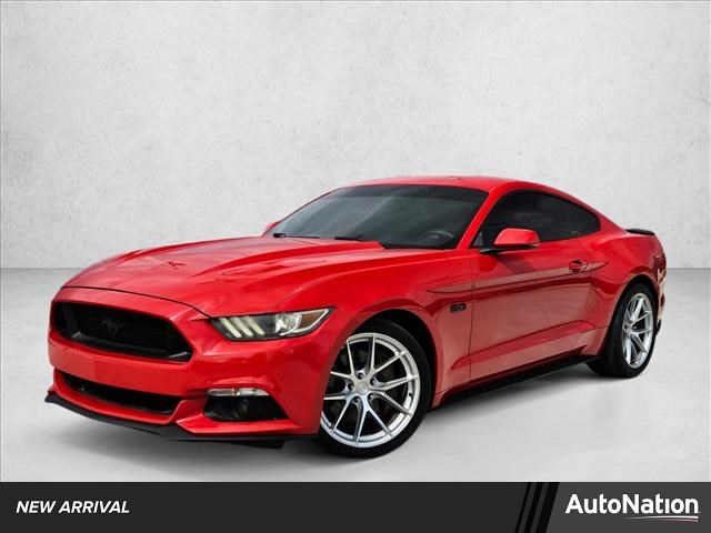 Race Red 2017 Ford Mustang GT Premium Coupe RWD Coupe Rear-Wheel Drive 6-Speed Automatic