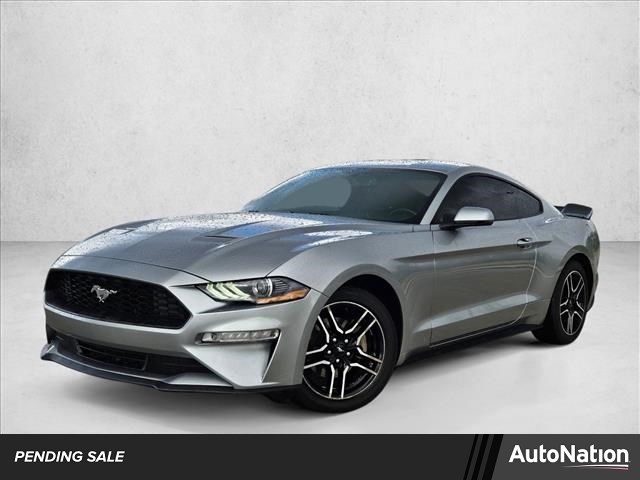 Gray (Magnetic Metallic) 2020 Ford Mustang EcoBoost Premium Coupe RWD Coupe Rear-Wheel Drive 6-Speed Manual