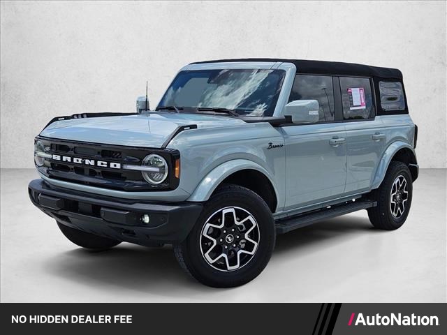 Cactus Gray 2024 Ford Bronco Outer Banks 4-Door 4WD SUV / Crossover Four-Wheel Drive Automatic