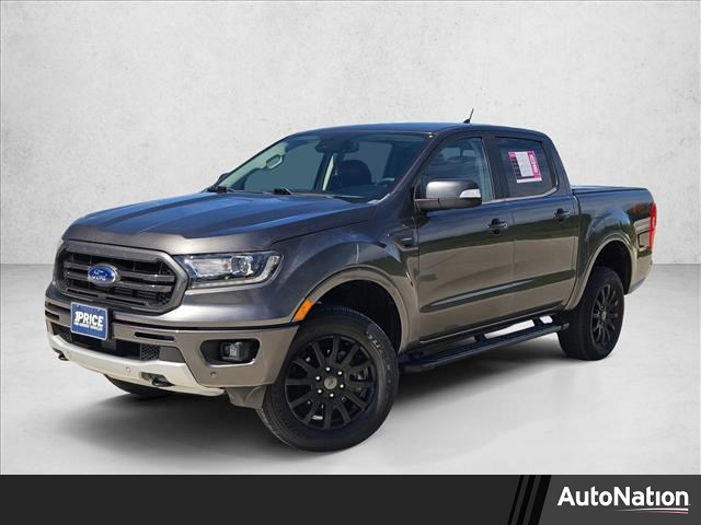 Gray (Magnetic Metallic) 2019 Ford Ranger Lariat SuperCrew 4WD Pickup Truck Four-Wheel Drive Automatic