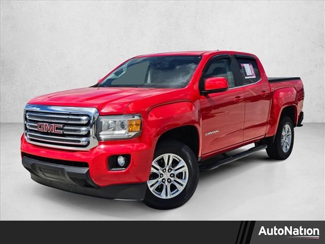 Red Quartz Tintcoat 2019 GMC Canyon SLE Crew Cab RWD Pickup Truck 4X2 6-Speed Automatic