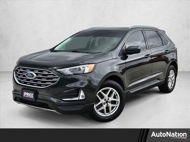 Agate Black Metallic 2022 Ford Edge SEL AWD SUV / Crossover All-Wheel Drive 8-Speed Automatic