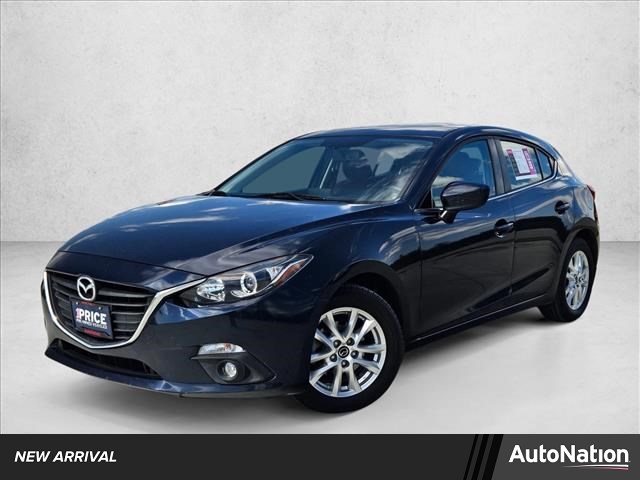 Deep Crystal Blue Mica 2016 Mazda MAZDA3 i Grand Touring Hatchback Hatchback Front-Wheel Drive 6-Speed Automatic