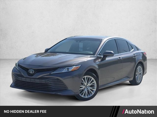 Predawn Gray Mica 2020 Toyota Camry Hybrid Sedan Front-Wheel Drive Automatic