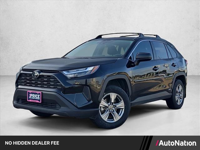 Midnight Black Metallic 2025 Toyota RAV4 Hybrid SUV / Crossover All-Wheel Drive Automatic