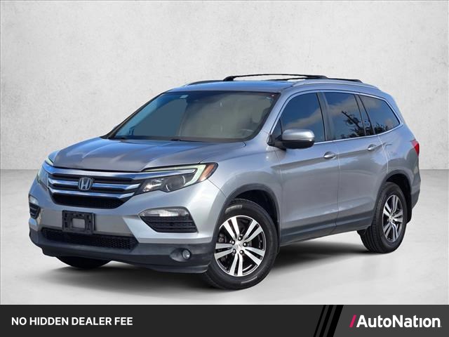 Silver/Gray 2016 Honda Pilot SUV / Crossover All-Wheel Drive 6-Speed Automatic