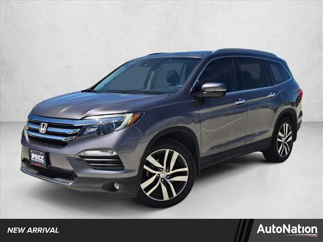 Gray (Modern Steel Metal) 2017 Honda Pilot Touring SUV / Crossover Front-Wheel Drive Automatic