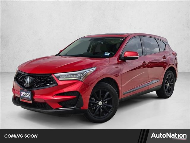 Red 2021 Acura RDX FWD SUV / Crossover Front-Wheel Drive Automatic