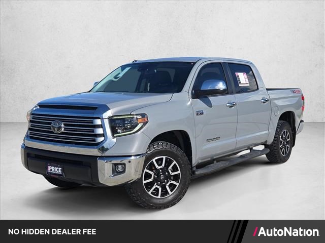 Cement Gray 2019 Toyota Tundra Pickup Truck Four-Wheel Drive 6-Speed Automatic