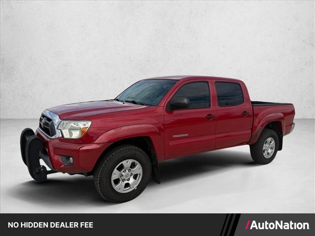 Red 2015 Toyota Tacoma Pickup Truck 4X2 5-Speed Automatic