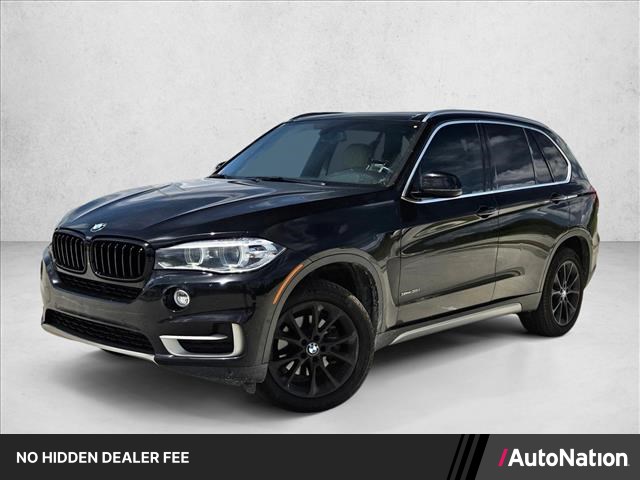 Jet Black 2017 BMW X5 sDrive35i RWD SUV / Crossover Rear-Wheel Drive 8-Speed Automatic