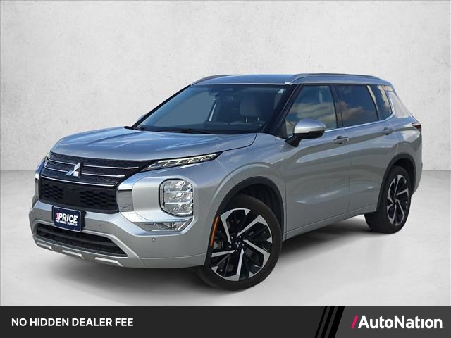 Alloy Silver Metallic/Black Roof 2023 Mitsubishi Outlander SUV / Crossover Front-Wheel Drive Automatic