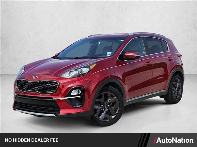 Hyper Red 2020 Kia Sportage SUV / Crossover Front-Wheel Drive 6-Speed Automatic