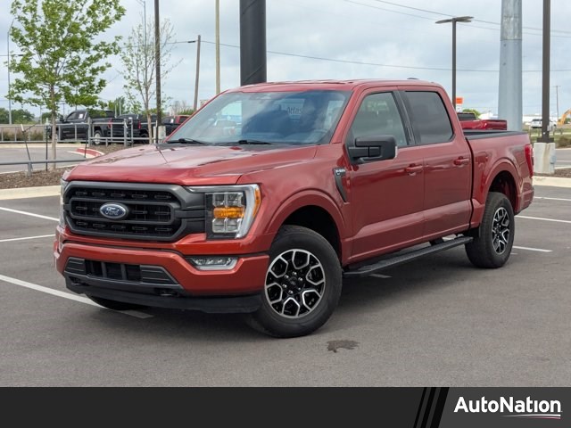 Hot Pepper Red Metallic Tinted Clearcoat 2023 Ford F-150 XLT SuperCrew 4WD Pickup Truck Four-Wheel Drive Automatic